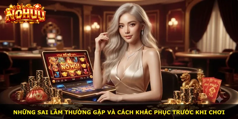 Những sai lầm thường gặp và cách khắc phục trước khi chơi